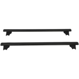 ALEGE 165LBS Roof Rack Cross Bars Baggage Carrier Black for Jeep Compass 2008-2010,2 x Roof Rack Crossbars,Fits Side Rails Models ONLY