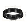 PATIKIL E12 Light Socket Ring, 5 Pack Lamp Shade Holder