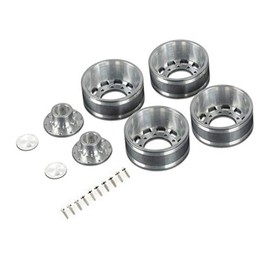 Carson 1:14 Set HA Slotted Hole (2) 12 mm, Replacement Part, Model Building, Alloy Wheels, Made in Germany, Accessories, Tuning Parts, 500907352, Multicoloured, M
