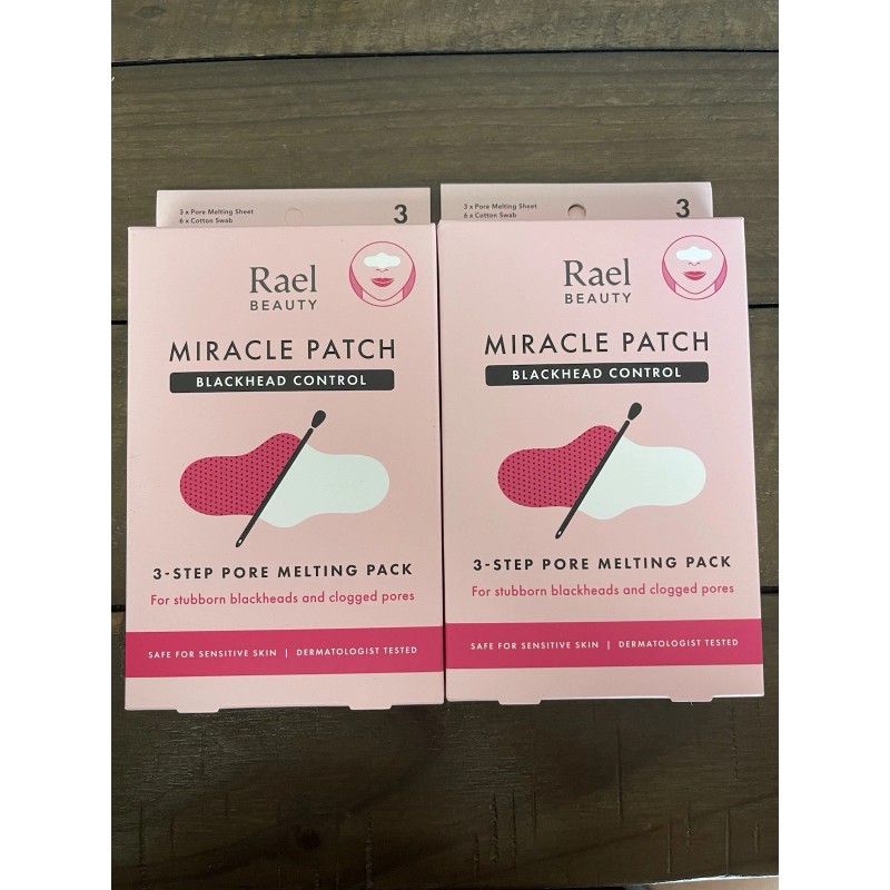 Rael X2 Rael Beauty Miracle Patch 3-Step Pore Melting Pk