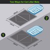 Mofason Rubber Large Cat Litter Mat - Kitty Litter Box