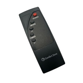 Comfort Zone Oil Filled Radiator Space Heater Replacement Remote, Heater Not Included, Ideal for Replacing Worn or Damaged Remotes, Compatible with CZ12816