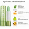 YUYTE Bálsamo para Labios Que Cambia de Color, Brillo de