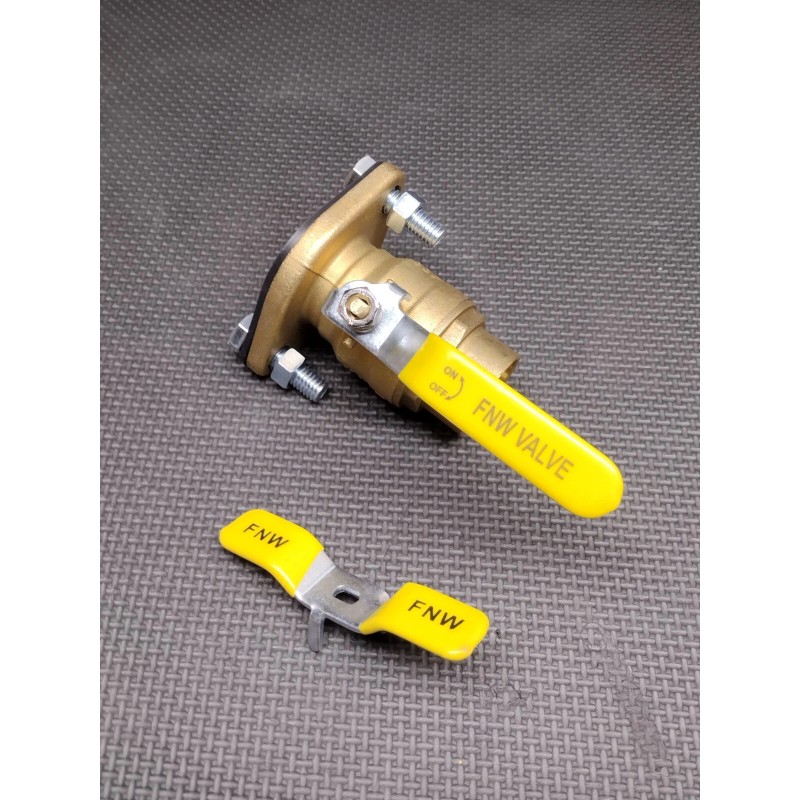 FNW Figure 475 Ball Valve Full Port Sweat 400# Brass
