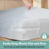Bed Sheet Holder Straps with Lock Strips, Heavy Duty Bed
