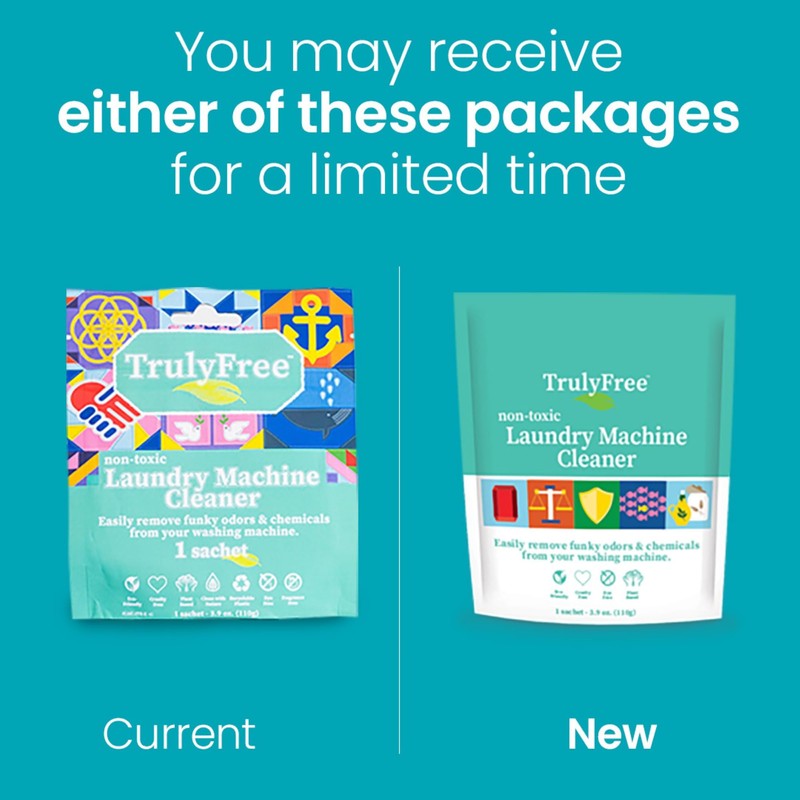 Truly Free Laundry Washing Machine Cleaner and Deodorizer | Top