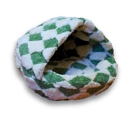 Pawcratean Small Size 15.7" 2 in 1 Pet Bed for Cat & Puppy in Shell Style Comfy & Soft Quality Rest Time
