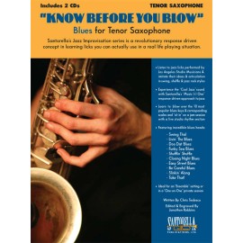 Know Before You Blow - Blues Edition for Tenor Sax * Ships from Publisher!