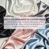 Ravmix Silk Pillowcase for Hair and Skin with Hidden Zipper,