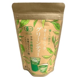 Ryowaen Organic Green Tea, Sweetened Type, 3.5 oz (100 g)