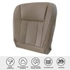 SecosAutoparts Driver & Passenger Side Bottom Microfiber Leather Seat Cover