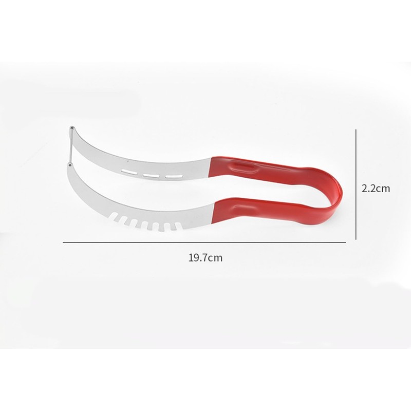 Stainless Steel Watermelon Cutter, Sharp Blade Knife Kitchen Tool Fruit