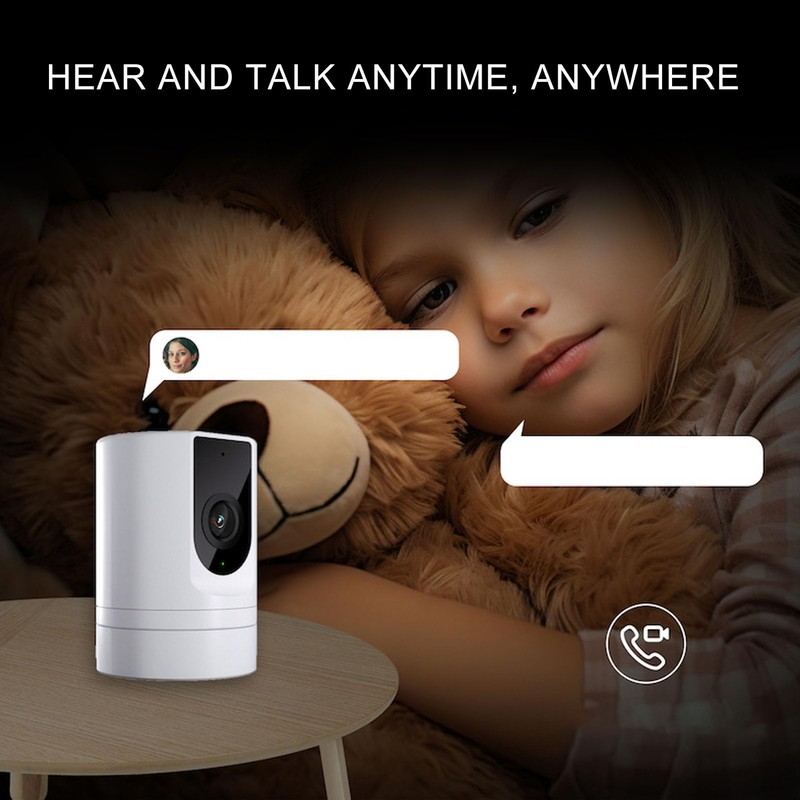 Home Security Camera, 1080P Phone Remote Monitoring Two Way Talk