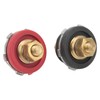 Acouto Battery Terminal Connector 2pcs 3/8in Thru Panel Battery Terminal