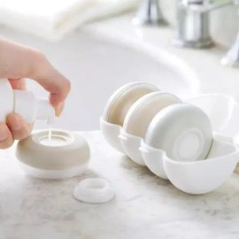 JE-100958 여행용 화장품 용기 세트 공병 크림 로션 샘플 Travel Cosmetic Container Set Empty Bottle Cream Lotion Sample