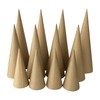 Paper Mache Craft Cones Variety Pack 3 Sizes- 13.75 x