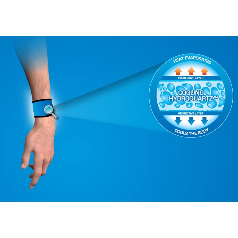 Aqua Coolkeeper Pacific Blue Cooling Bracelet Small