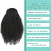 Afro Kinky Curly Drawstring Ponytail 4C for Black Women Afro