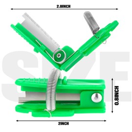 Lasnten 6 Pcs Gardening Thumb Knife Finger Knife Fruit Picker Garden Finger Cutter Picking Herb Snips Bonsai Pruning Scissors for Trimming Plants Farm Garden Orchard Pinch Beard Hand Tools