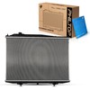 PHILTOP Radiator Compatible with 1998-2000 Frontier, 2001-2004 Frontier 3.3L, 2002-2004
