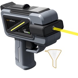 SAZCIS Alcohol Shooter Shot Glass for Party with Funnel and Games Manual, 4 oz Beverage Shot Gun, Long Range 16 ft Stream for Bachelor Party, White Elephant Gifts(Gray)