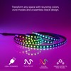 Enbrighten USB Powered RGB LED Light Strip, 12ft, Indoor LED