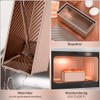 Bread Baking Mould Toast Bread Baking Mould with Lid, Set