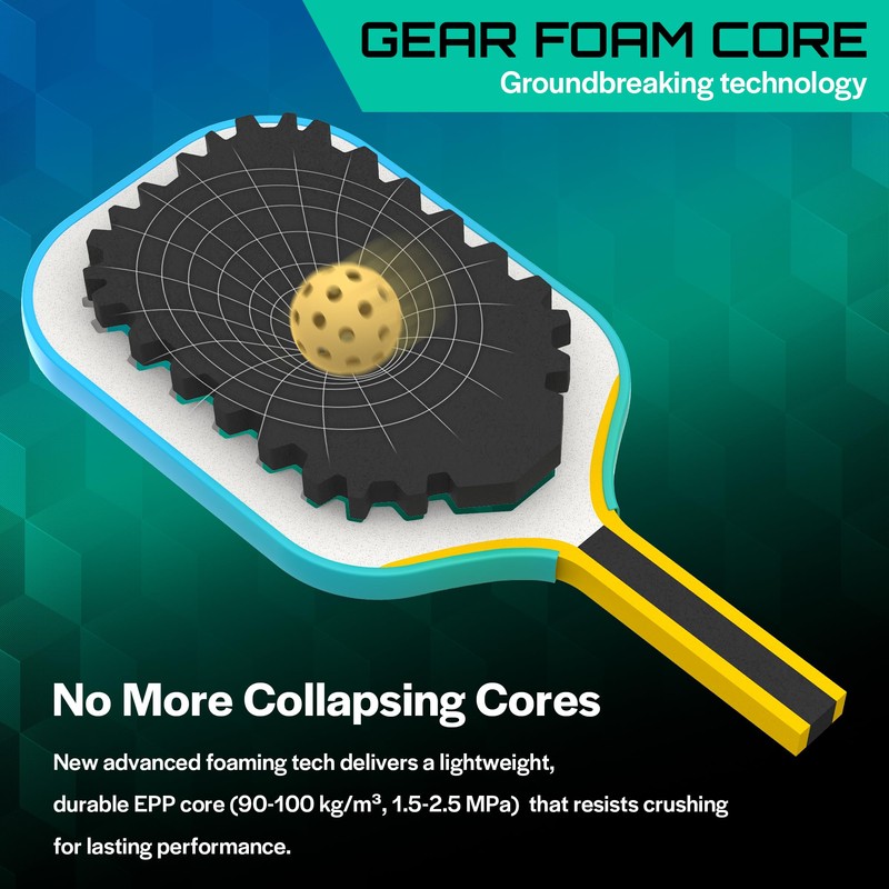 Joysent 3D-T700-18K Carbon Fiber Paddle with 14mm Foam Core, USAPA