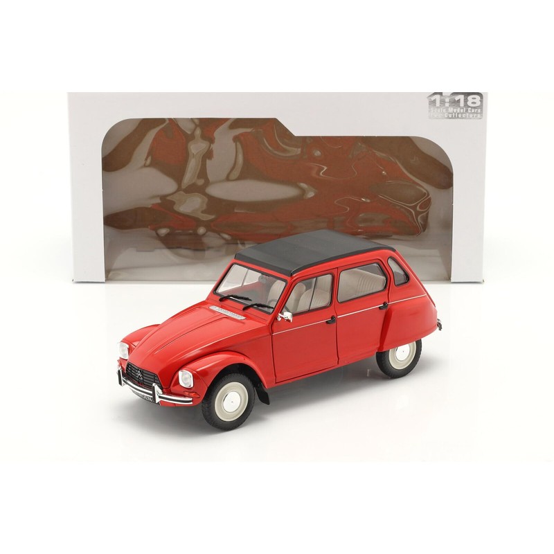 Solido Citroen Citreon 421181200 1:18 Citroёn Dyane 6 Red, Collector's