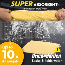 ARTIPOLY Premium Shammy Cloth for Car Drying 2pk (26”x17”)-Super Absorbent Chamois Towel for Car-Reusable Shammy Towel for Car, Bathroom,Pets, Dust Remove, No Spots/Streak/Scratch