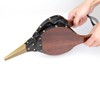 Fubeasi Z-COLOR 1PCS Brown Wood Fireplace Bellows 15" x 6.5"