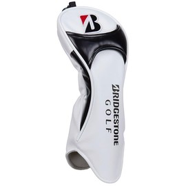 Bridgestone HC2502 WH Tour Series Headcover (Mitten Type) for Fairway Woods, 2025 Model