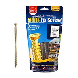 TIMCO Concrete Screws Flat Countersunk Yellow - 7.5 x 70