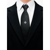 Knight Malta Silk Tie & Cufflinks