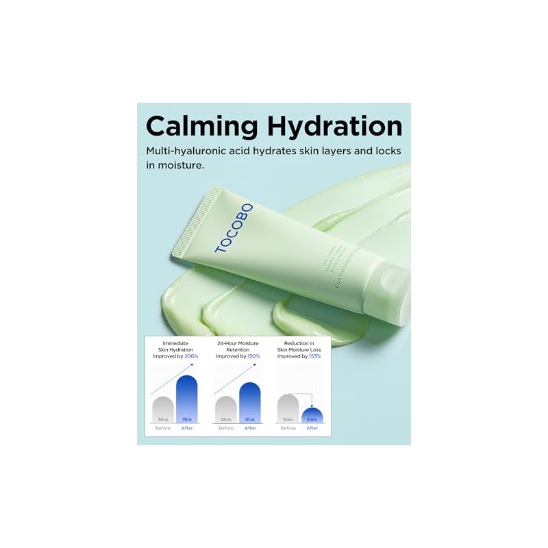 Tocobo Cica Calming Gel Cream ? Korean Vegan Soothing