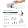 Novus B 40/4 100 Sheet Capacity Heavy Duty Stapler 55mm