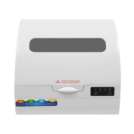 Countertop Dishwasher with 4 Washing Programs, 1200W Portable Mini Dishwasher with Touch Screen for Homes, Dormitories, Recreational Vehicle(White)