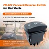 FR-027 Heavy-Duty Forward Reverse (FWD REV) Rocker Switch – Fits