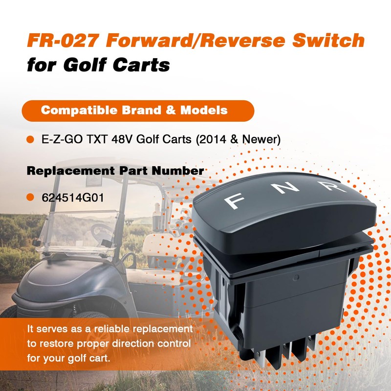 FR-027 Heavy-Duty Forward Reverse (FWD REV) Rocker Switch – Fits
