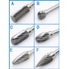 Wolfride Router Bit, Carbide Cutter with Tungsten Steel, For Metal