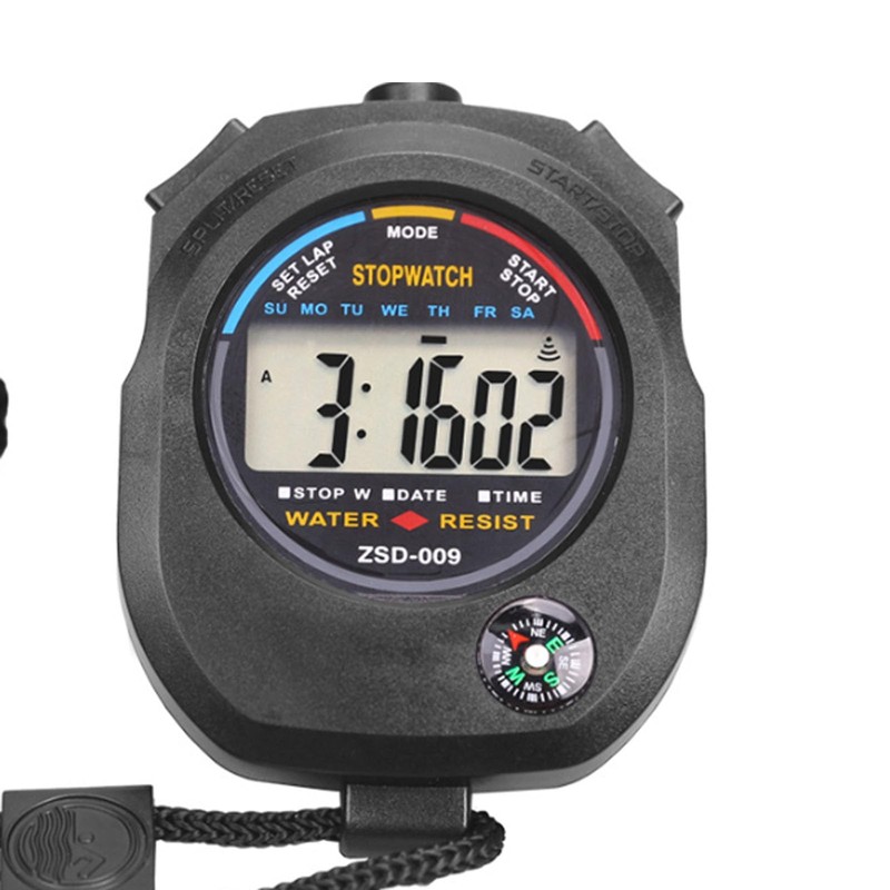 RuiMi Digital Multifunctional Sports Stopwatch Portable Best for Referees, Competitions,