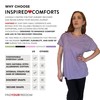 Womens Post Surgery Shirt (Lavender, 2XL)