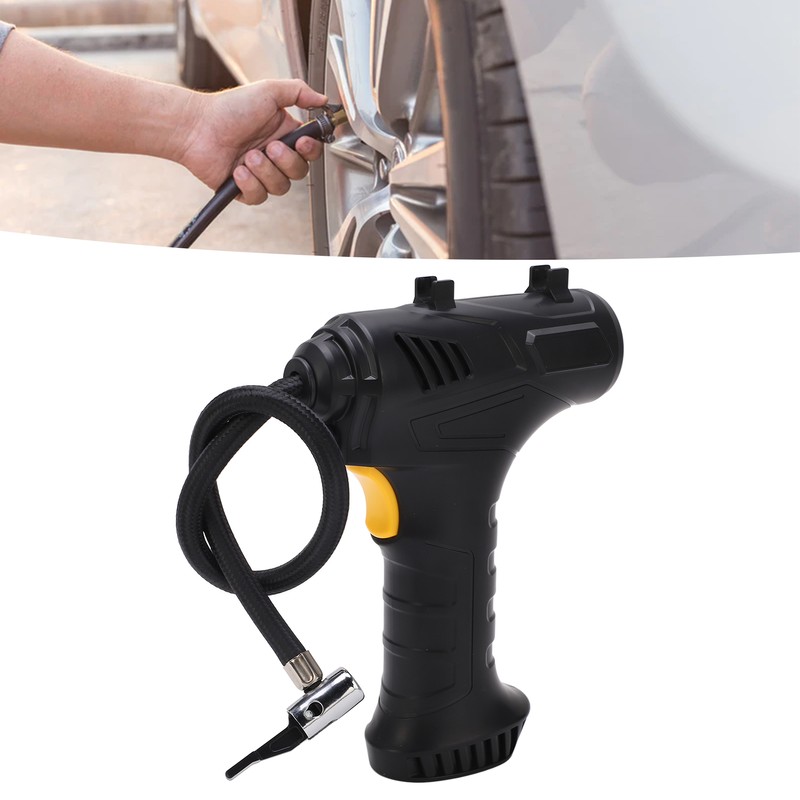 Cordless Tire Inflator Digital Display Automatic Stop 120W Pump for