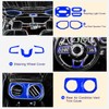 YIUIY 21PCS Full Set Interior Decoration Trim Kit Compatible with
