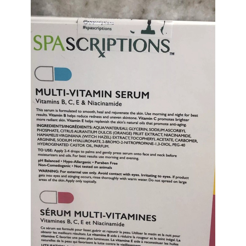 ACE Spa Scriptions Multi-Vitamin Serum-Vit. A/C/E/Niacinam