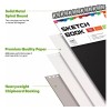 Cuaderno A4 De Boceto Y Dibujo 100 Hojas/200 Páginas Blank