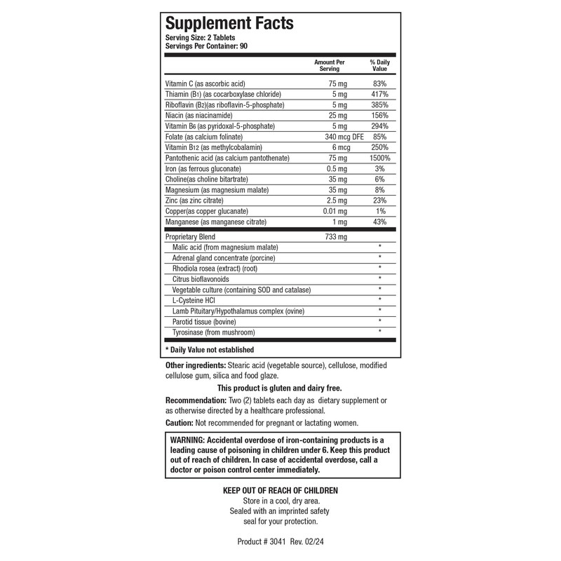 Biotics Research ADB5-Plus Support Healthy Adrenal Gland Function, Support Healthy