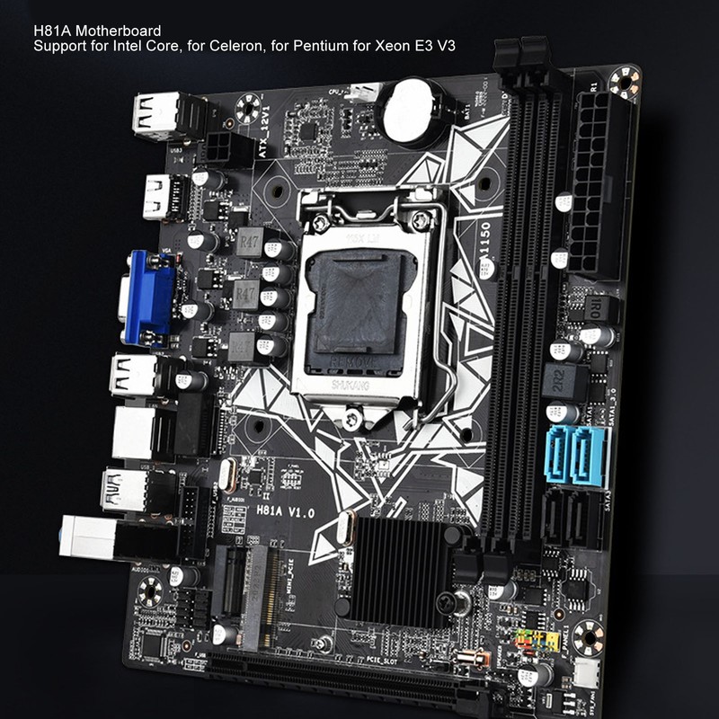 H81A Motherboard Professional Supports LGA 1150 Pins DDR3 Desktop Motherboard