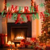 Yahpetes Merry Christmas Banner Christmas Party Decorations