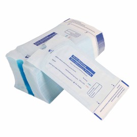 200pcs 90 X 165mm Self Sterilization Pouches for Dental Offices, Autoclave Sterilizer Bags Pouch for Dentist Tools Cleaning Tools, Medical Self Sealing Sterilisation Pouches